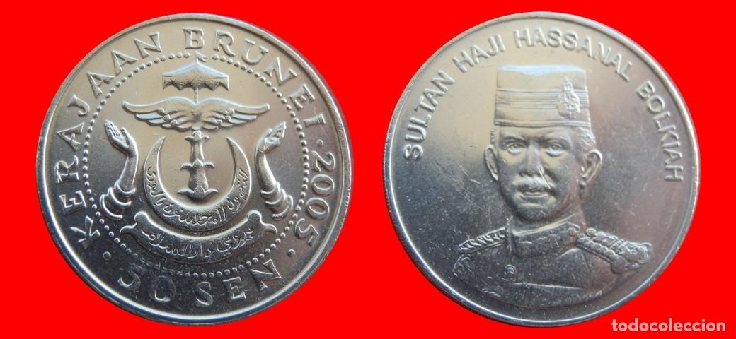 Monedas antiguas de Asia: 50 SEN 2005 BRUNEI -156002