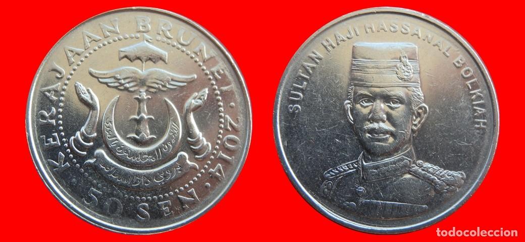 Monedas antiguas de Asia: 50 SEN 2014 BRUNEI -156006