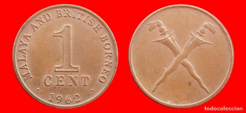 Monedas antiguas de Asia: 1 CENTAVO 1962 MALAYA & BRITISH BORNEO -156032