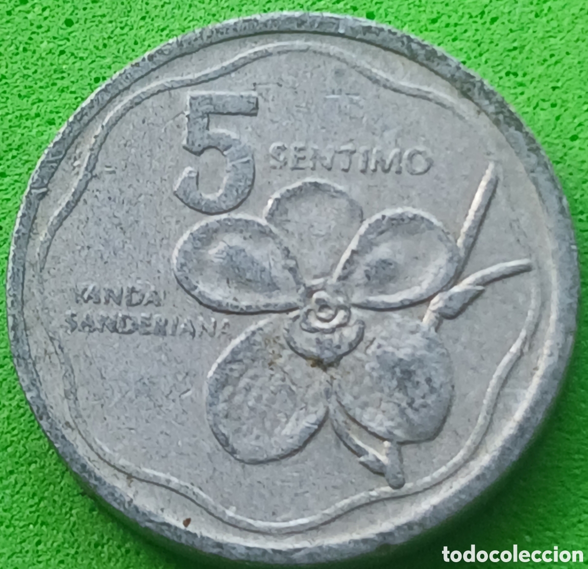 Monedas antiguas de Asia: Filipinas 5 c&eacute;ntimos 1985 km#239