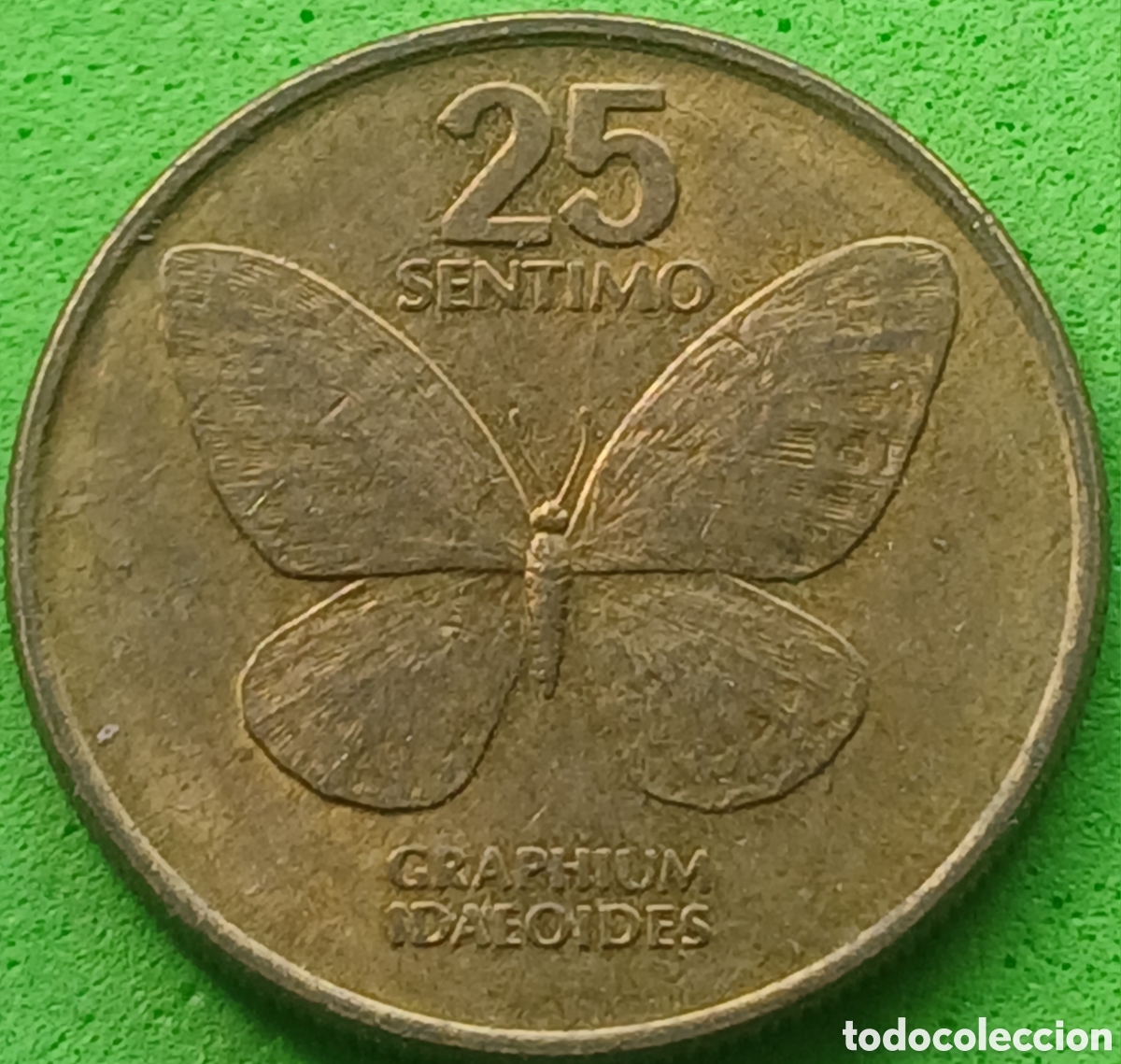 Monedas antiguas de Asia: Filipinas 25 c&eacute;ntimos 1983 km#241.1