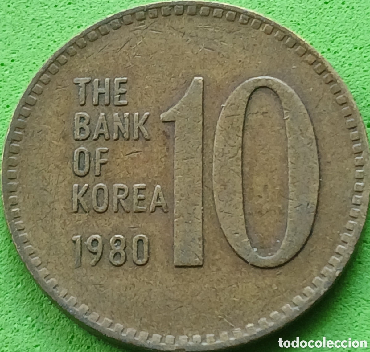 Monedas antiguas de Asia: Corea del Sur 10 won 1970 km#6
