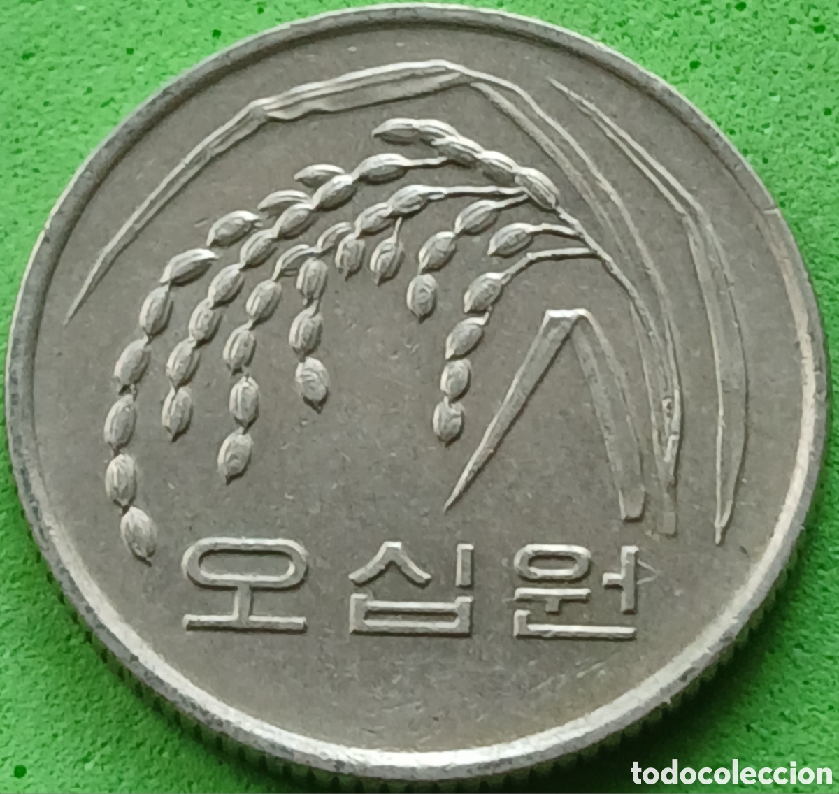 Monedas antiguas de Asia: Corea del Sur 50 won 1989 km#34 - Foto 2