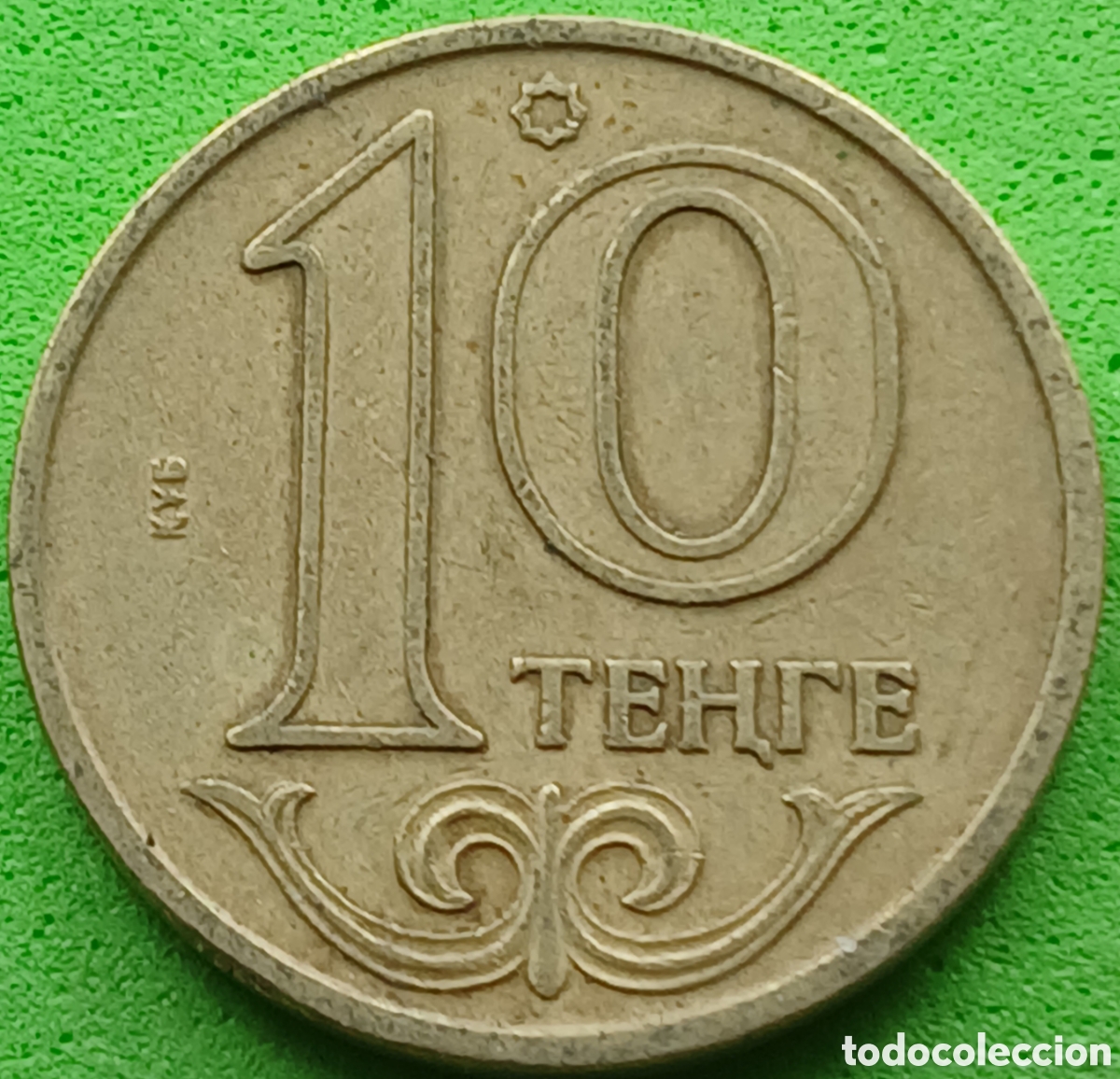 Monedas antiguas de Asia: Kazajistan 10 tenge 2002 km#25