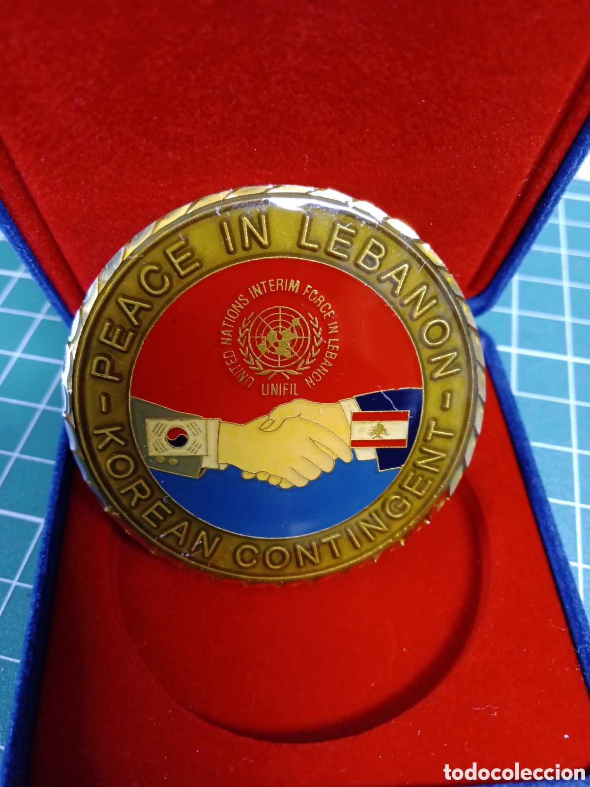 Monedas antiguas de Asia: Moneda Coin Token Corea en L&iacute;bano - Foto 2