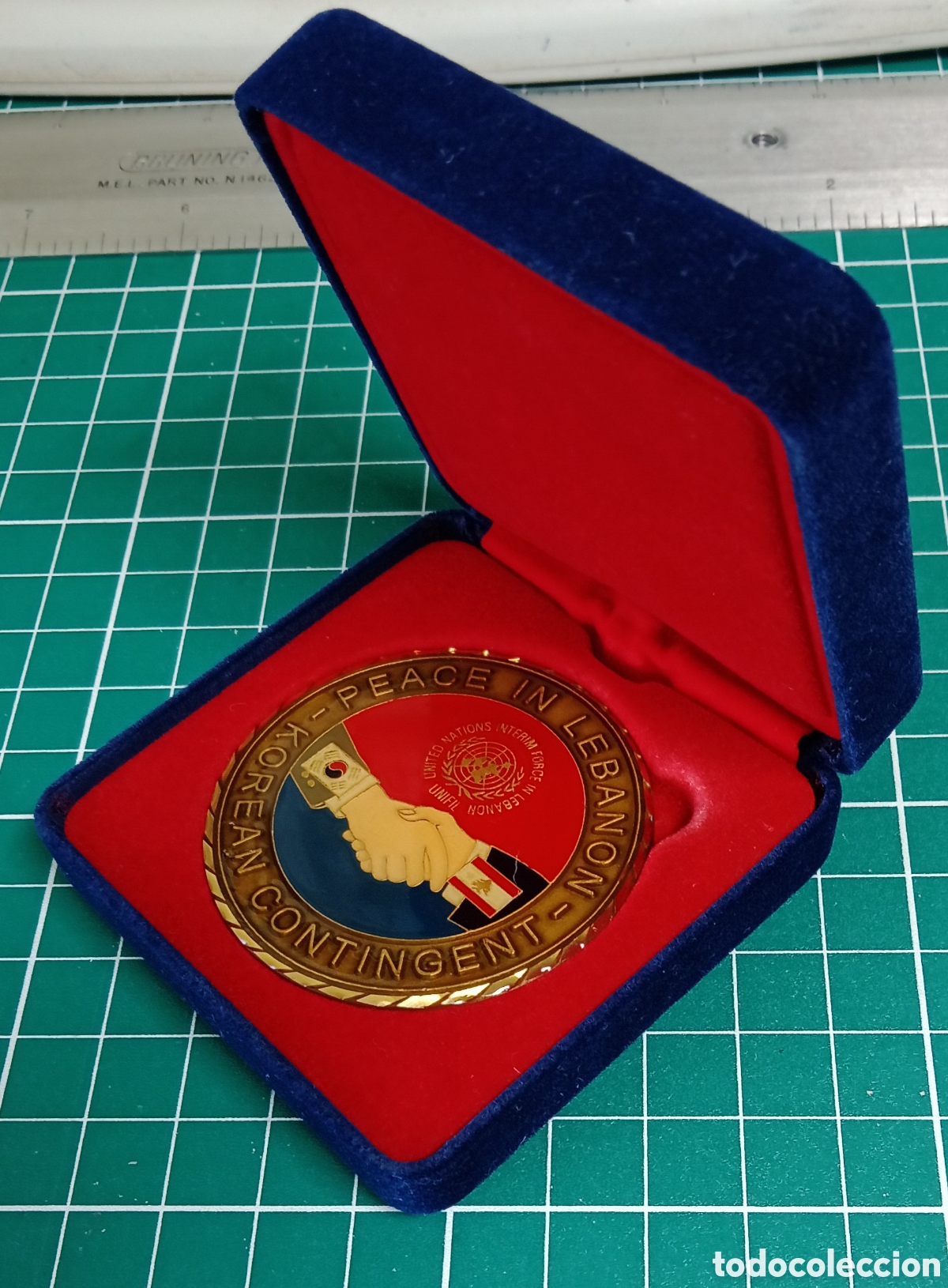 Monedas antiguas de Asia: Moneda Coin Token Corea en L&iacute;bano