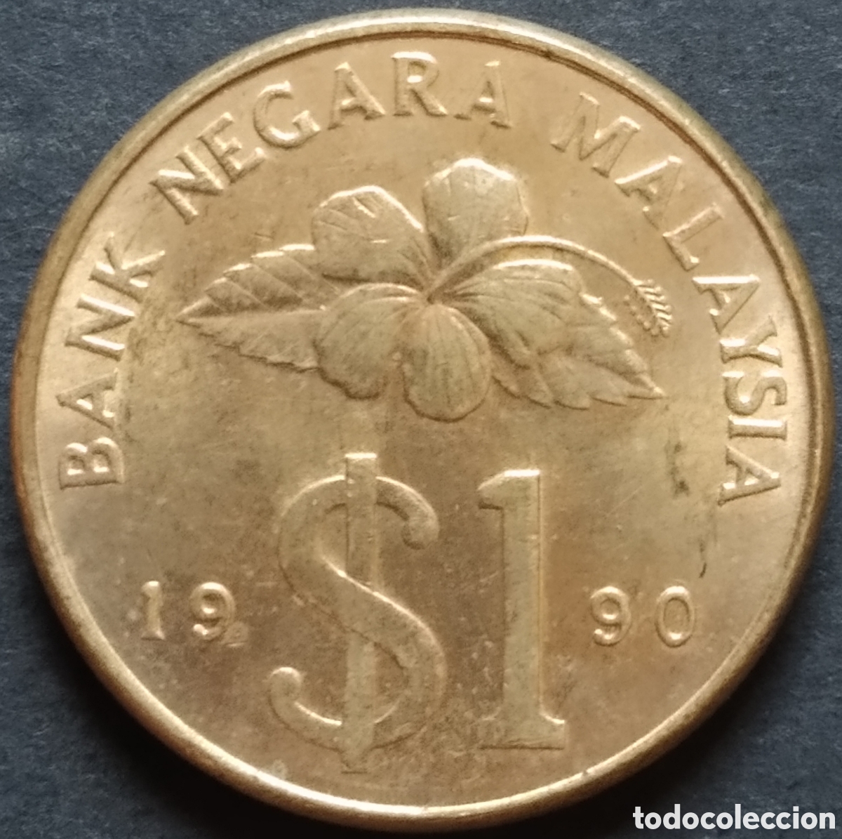 Monedas antiguas de Asia: MONEDA - MALASIA 1 RINGGIT 1990 - Foto 1