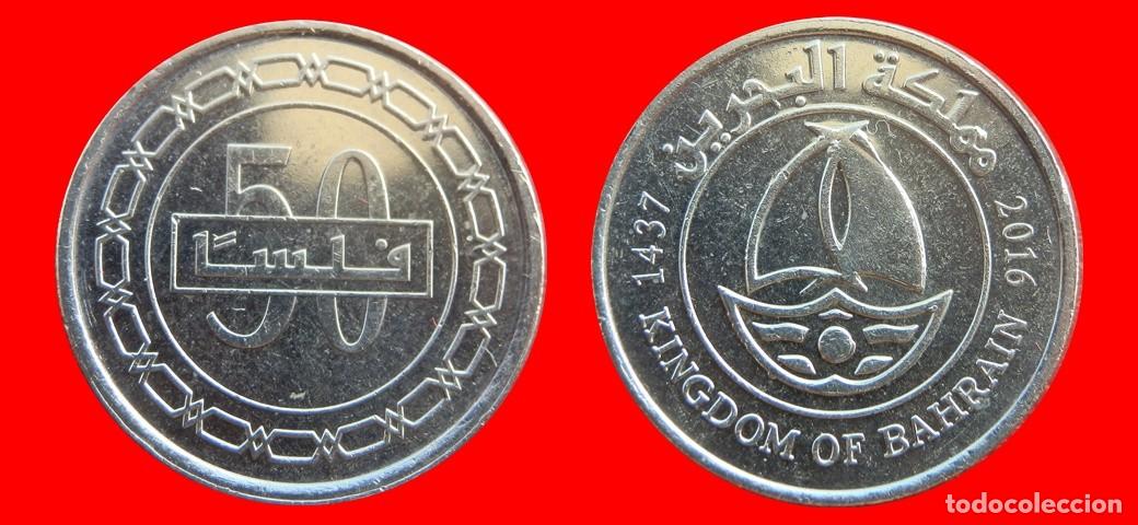 Monedas antiguas de Asia: 50 FILS 2016 BAREIN BHAREIN BHARAIN-156156