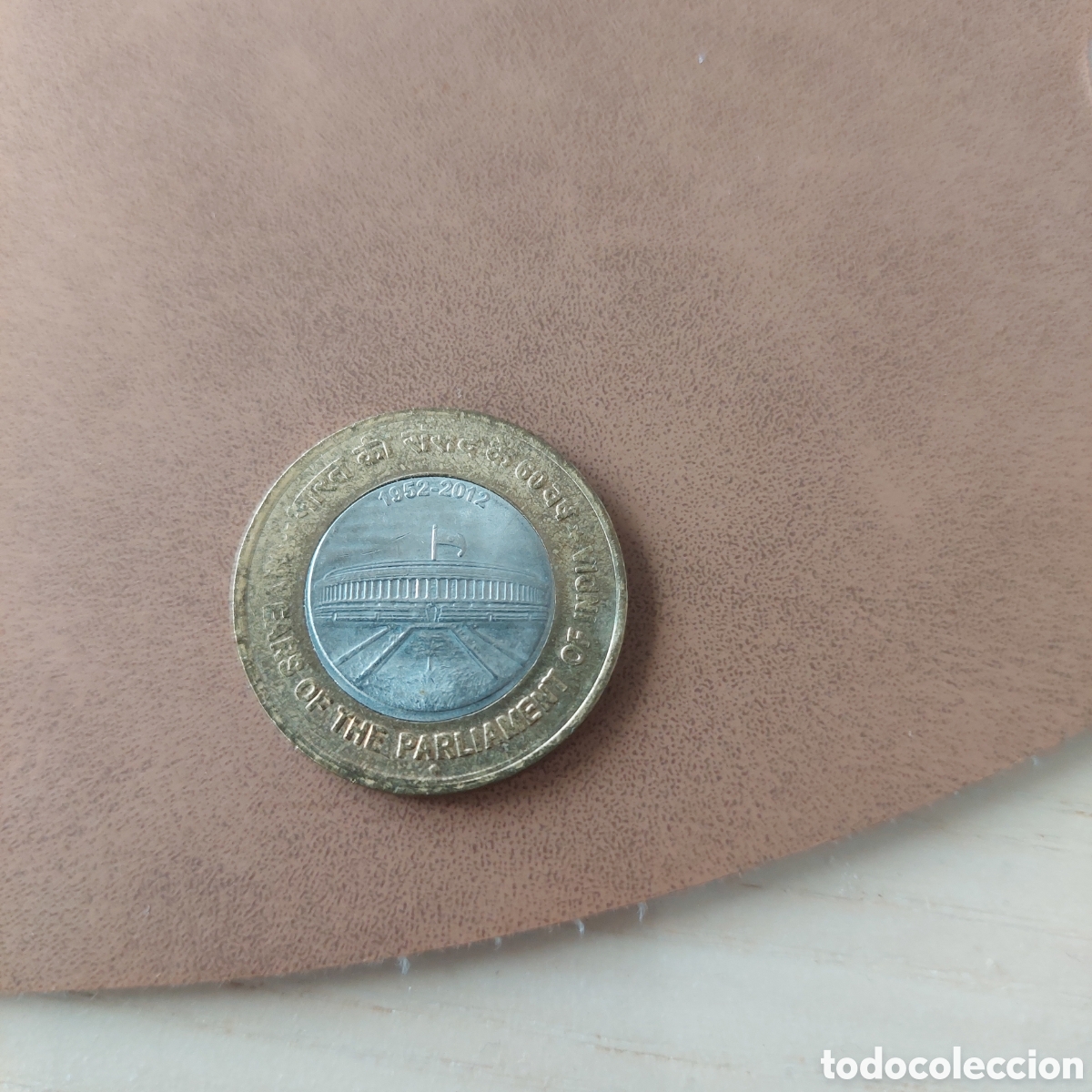 Monedas antiguas de Asia: 10 Rupias India 1952-2012
