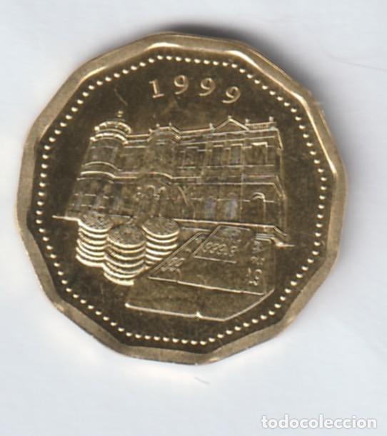 Monedas antiguas de Asia: Macao 20 avos, Reincorporaci&oacute;n de Macao a China 1999 KM# 112