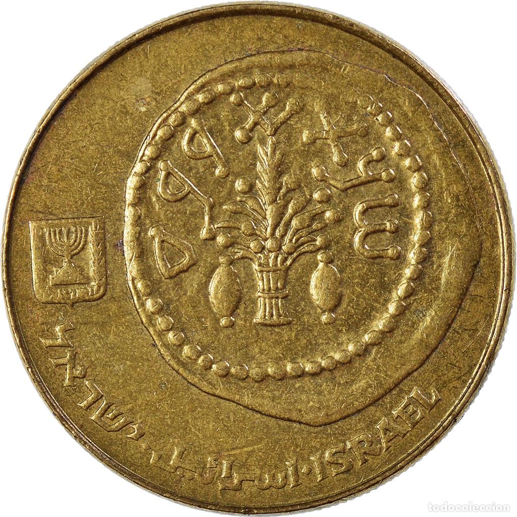 Monedas antiguas de Asia: [#1031971] Moneda, Israel, 50 Sheqalim, 1985, MBC, Aluminio - bronce, KM:139