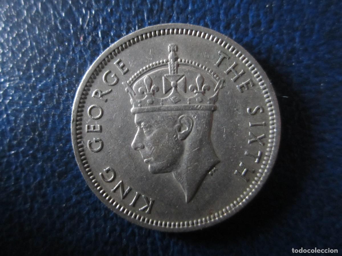 Monedas antiguas de Asia: Hong Kong 50 cents 1951