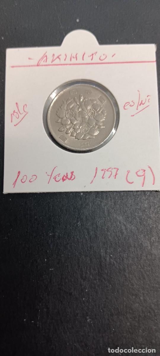 Monedas antiguas de Asia: JAP&Oacute;N 100 YEN 1997 (A&Ntilde;O 9) BC KM=98.2 (CUPRONIQUEL) AKIHITO
