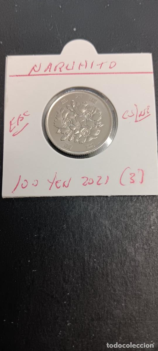 Monedas antiguas de Asia: JAP&Oacute;N 100 YEN 2021 (A&Ntilde;O 3) EBC KM=NEW (CUPRONIQUEL) NARUIHITO