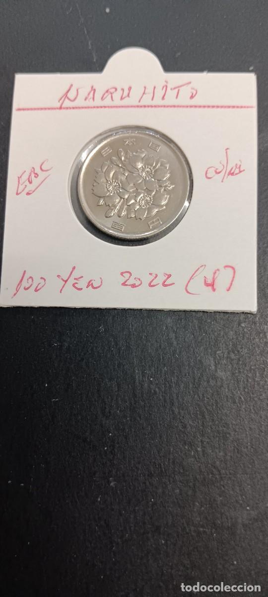 Monedas antiguas de Asia: JAP&Oacute;N 100 YEN 2022 (A&Ntilde;O 4) EBC KM=NEW (CUPRONIQUEL) NARUIHITO