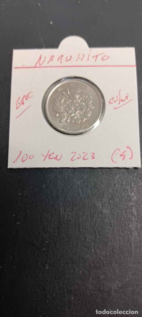 Monedas antiguas de Asia: JAP&Oacute;N 100 YEN 2023 (A&Ntilde;O 5) EBC KM=NEW (CUPRONIQUEL) NARUIHITO