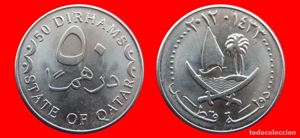 Monedas antiguas de Asia: 50 DIRHAMS 2012 QATAR-156546 - Foto 1
