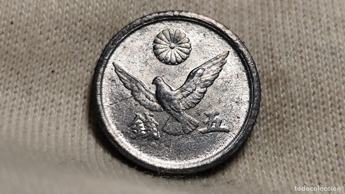 Alte M&uuml;nzen aus Asien: Jap&oacute;n 5 sen, 21 (1946) Hirohito (Showa) Lote 1927