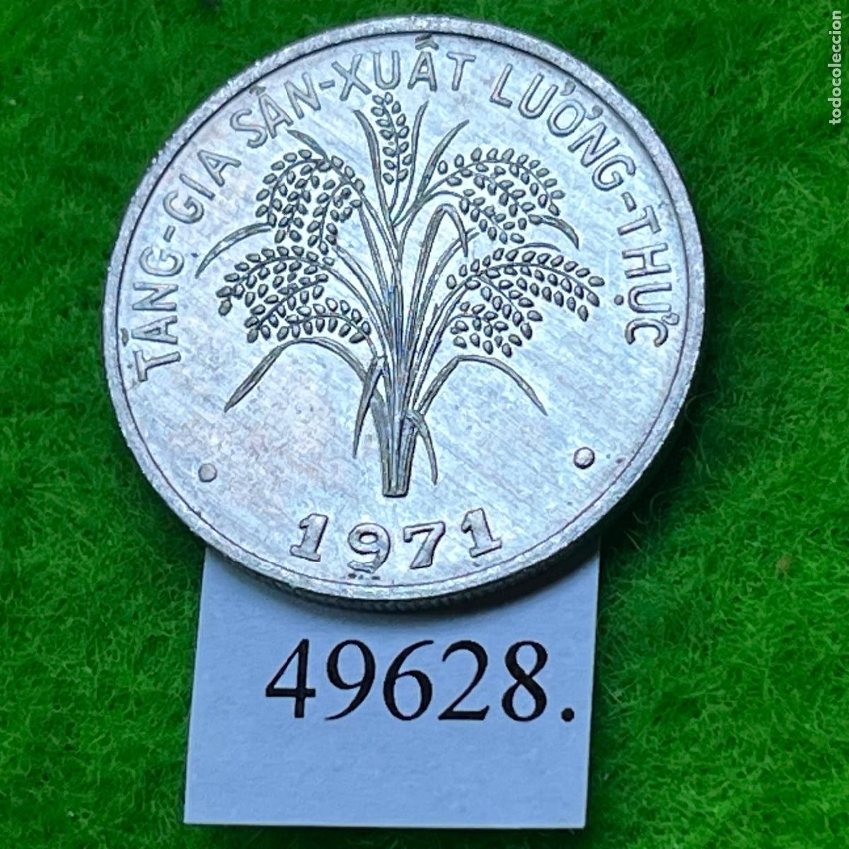 Monete antiche di Asia: Vietnam del Sur 1 Đồng 1971 ( FAO)