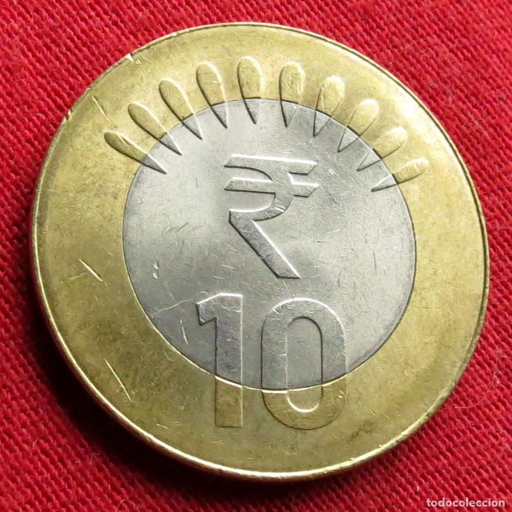 Old Coins of Asia: India 10 rupees 2016
