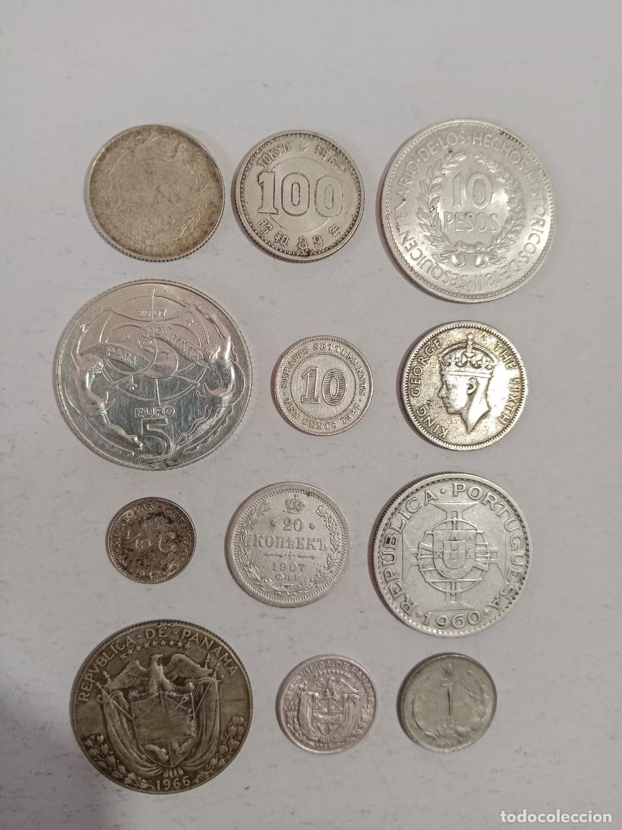 Monedas antiguas de Asia: 12 Monedas PLATA variadas - Foto 4