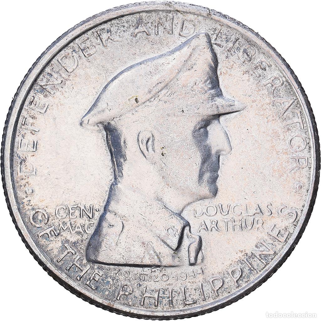 Monedas antiguas de Asia: [#1547645] Filipinas, 1 Peso, 1947, San Francisco, Plata, EBC, KM:185