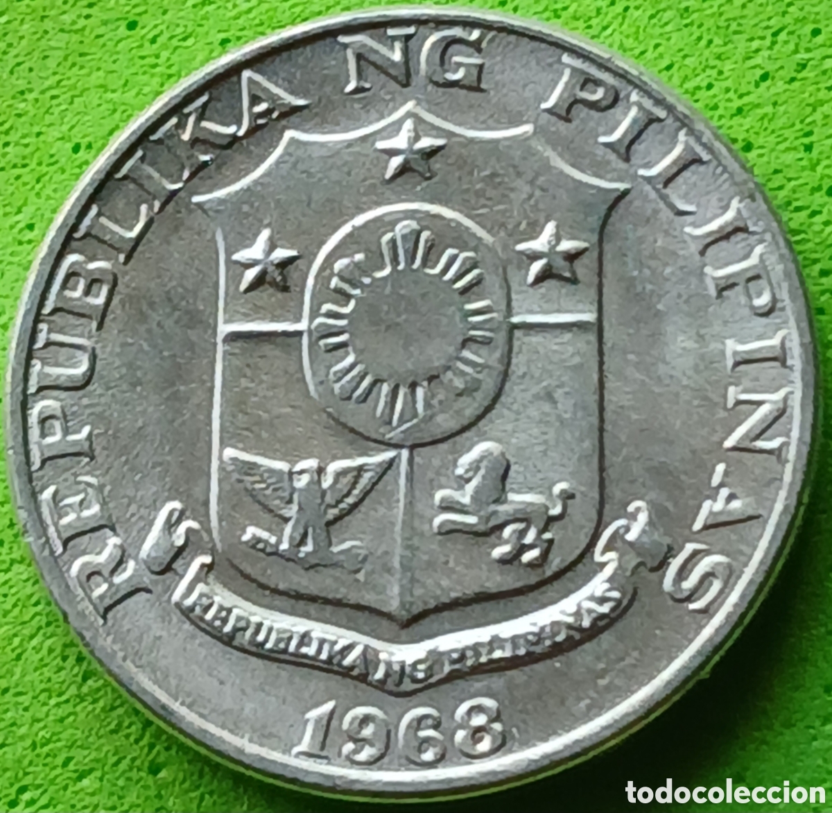 Monedas antiguas de Asia: Filipinas 1 c&eacute;ntimo 1968 km#196 - Foto 2