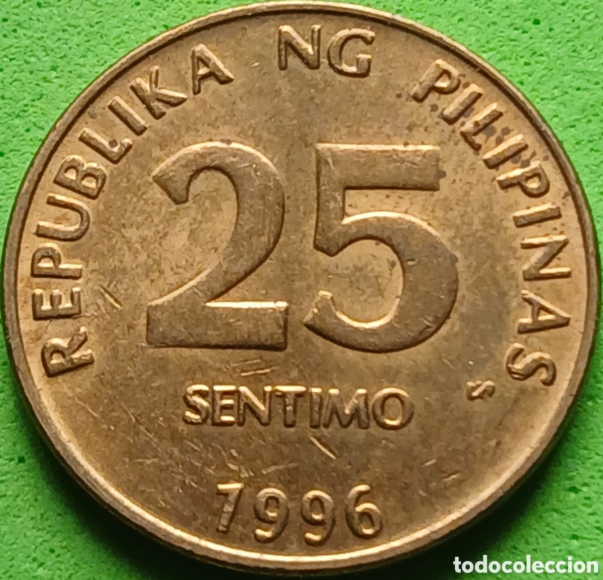 Monete antiche di Asia: Filipinas 25 c&eacute;ntimos 1996 km#271