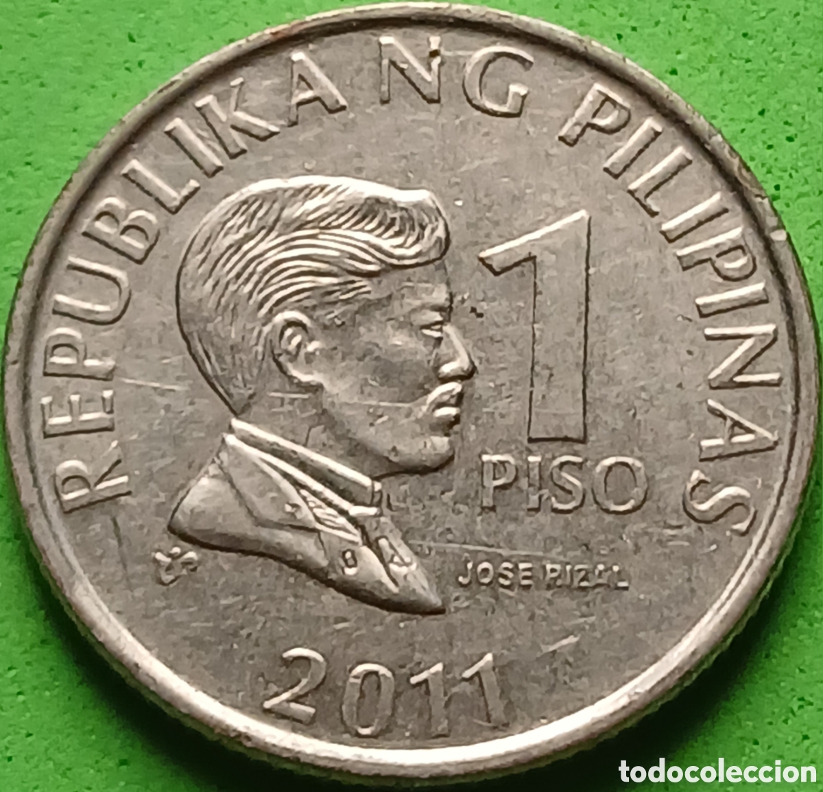 Monete antiche di Asia: Filipinas 1 piso 2011 km#269a