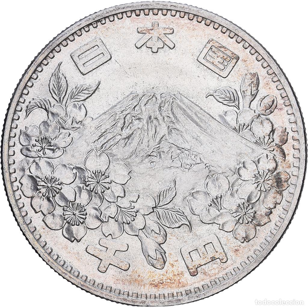 Monnaies anciennes d'Asie: [#1547638] Jap&oacute;n, 1000 Yen, Olympic Games, 1964, Tokyo, Plata, EBC+, KM:80