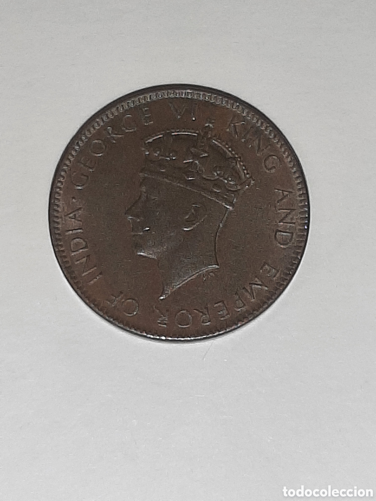 Alte M&uuml;nzen aus Asien: CEILAN 1 CENT. 1940 GEORGE VI