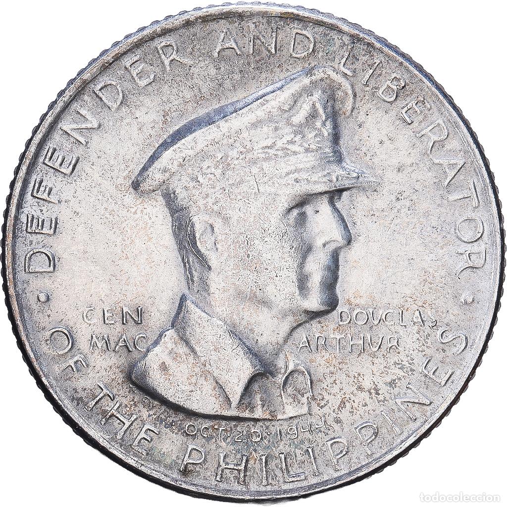 Alte M&uuml;nzen aus Asien: [#1547646] Filipinas, 50 Centavos, 1947, San Francisco, Plata, EBC, KM:184
