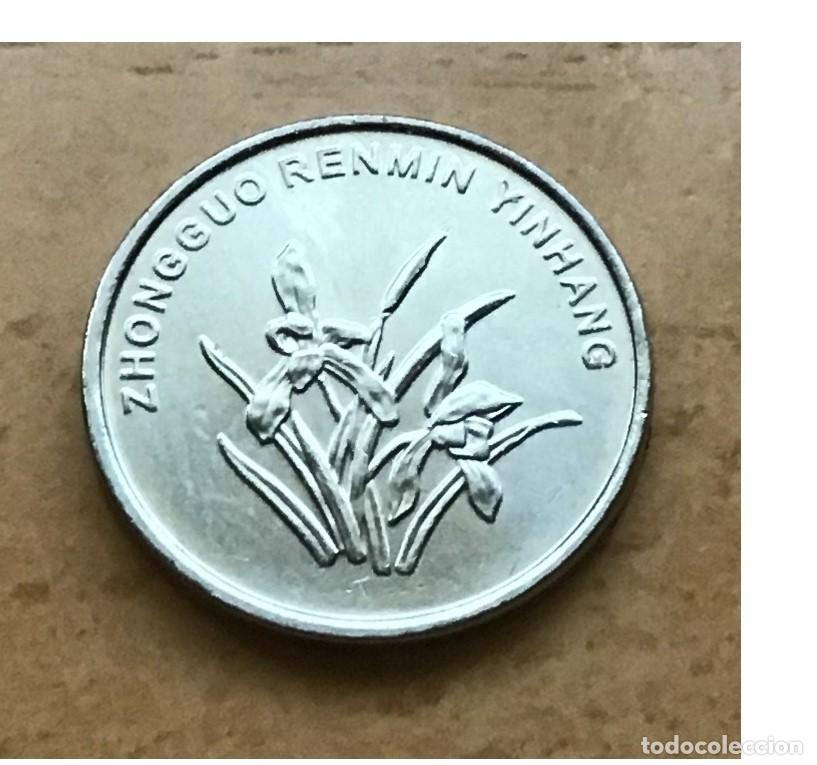 Old Coins of Asia: 1 jiao de China. A&ntilde;o 2020