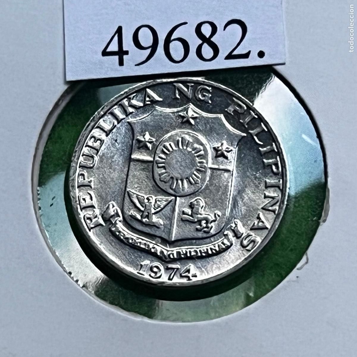 Monedas antiguas de Asia: Filipinas 1 c&eacute;ntimo 1974 - Foto 2