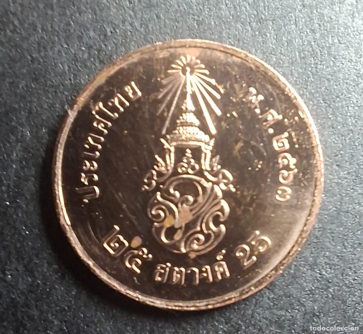 Monedas antiguas de Asia: TAILANDIA 2019 25 Satang (2018-HOY RAMA X) KM y572 SC