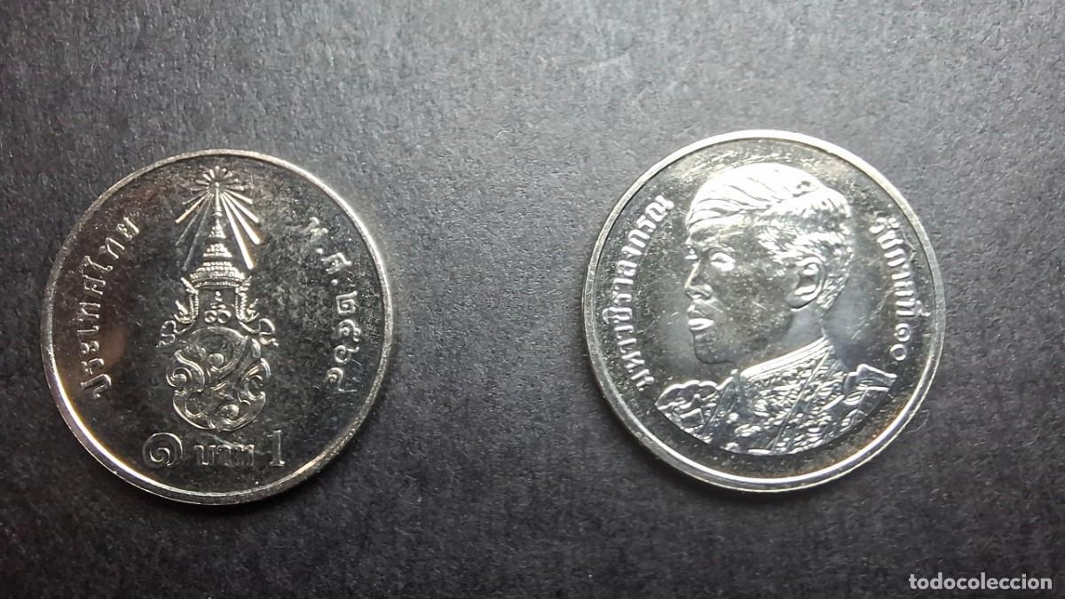 Monedas antiguas de Asia: TAILANDIA 2021 1 BATH (2018~Hoy - Rama X) KM y574 SC