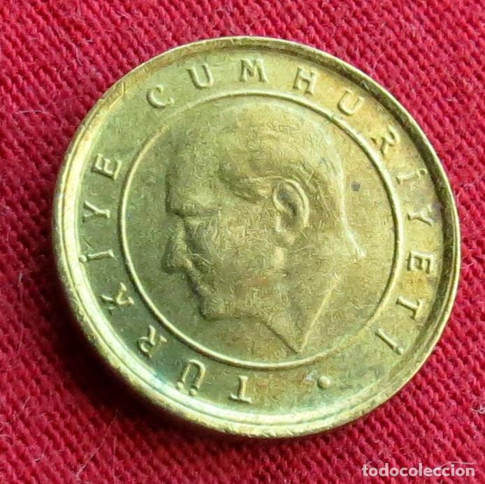 Monedas antiguas de Asia: TURQU&Iacute;A 1 kurus 2005 - Foto 2