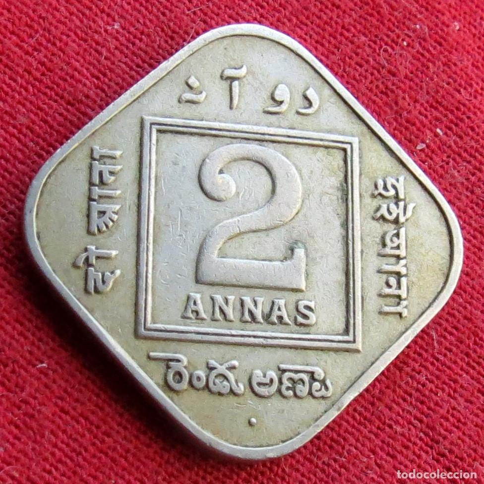 Monedas antiguas de Asia: India 2 annas 1918 ...