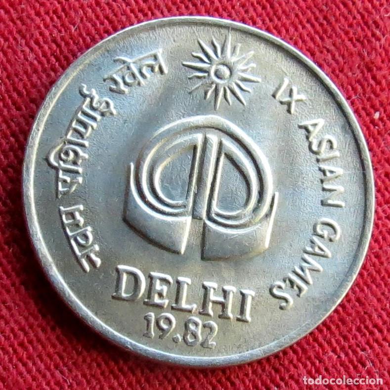 Monedas antiguas de Asia: India 25 paise 1982 Delhi