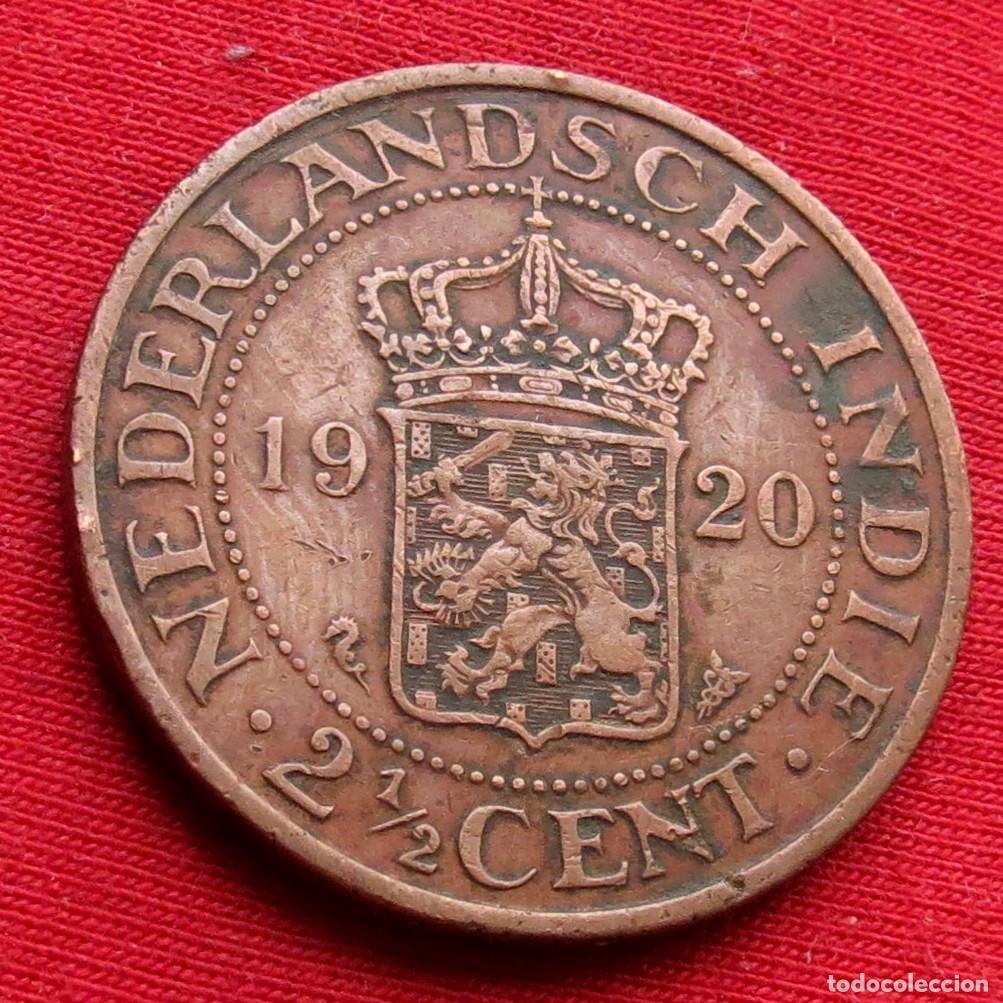 Monedas antiguas de Asia: Indias Holandesas Orientales Neerlandesas 2, 1/2 cents 1920 #1