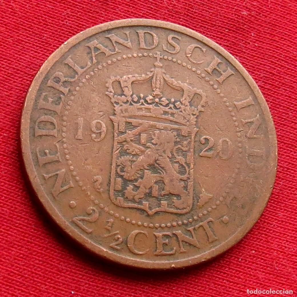 Monedas antiguas de Asia: Indias Holandesas Orientales Neerlandesas 2, 1/2 cents 1920 #2