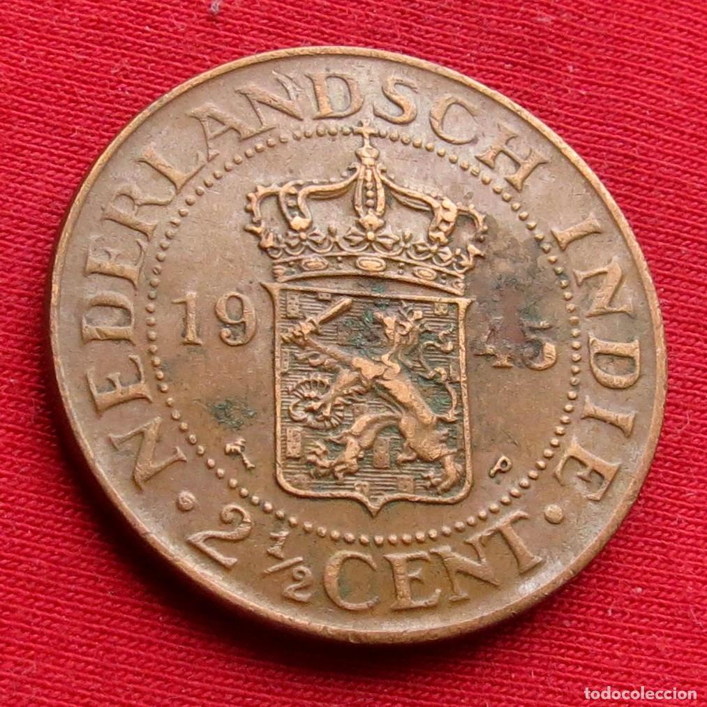 Monedas antiguas de Asia: Indias Holandesas Orientales Neerlandesas 2, 1/2 cents 1945 #2
