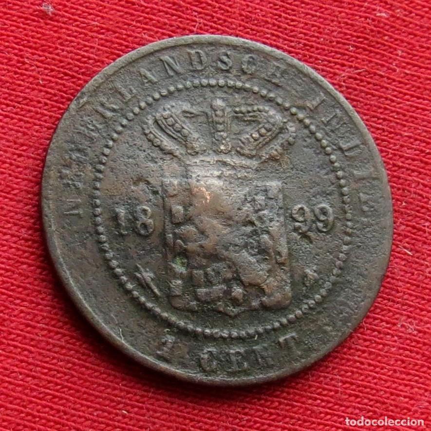 Monedas antiguas de Asia: Indias Holandesas Orientales Neerlandesas 1 cent 1899