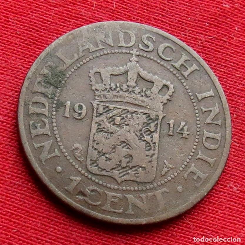 Monedas antiguas de Asia: Indias Holandesas Orientales Neerlandesas 1 cent 1914 #1