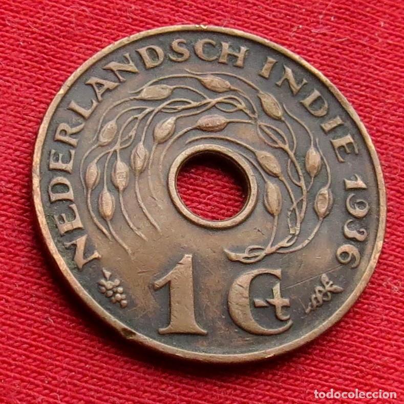 Monedas antiguas de Asia: Indias Holandesas Orientales Neerlandesas 1 cent 1936 #2