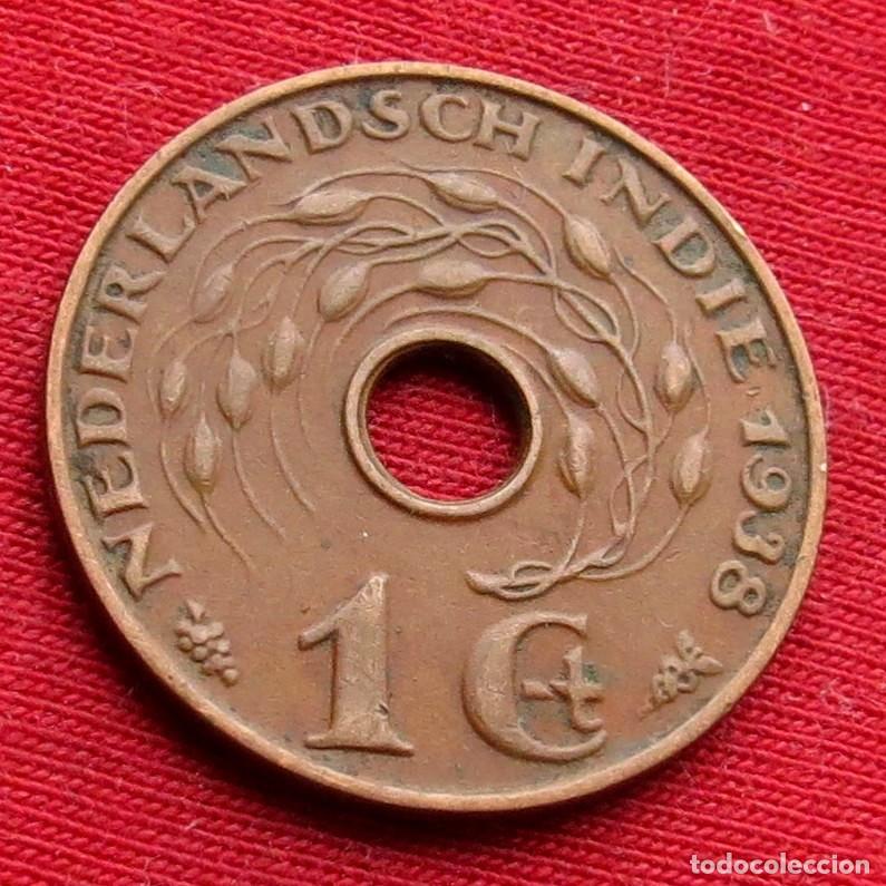 Alte M&uuml;nzen aus Asien: Indias Holandesas Orientales Neerlandesas 1 cent 1938 #1