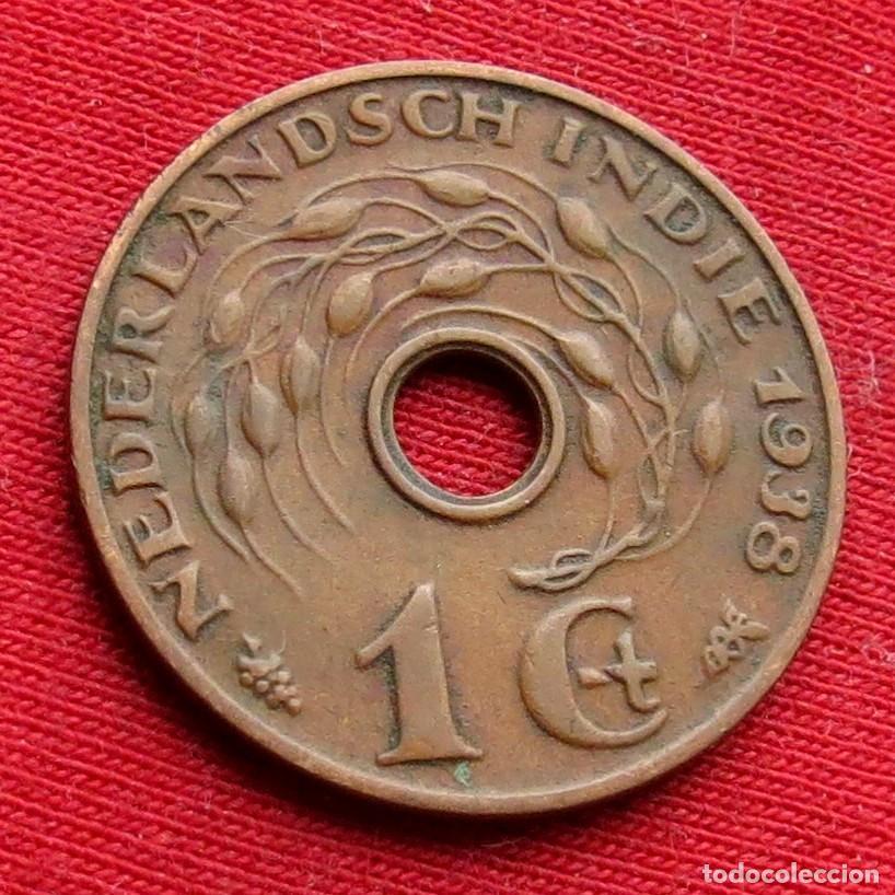 Monedas antiguas de Asia: Indias Holandesas Orientales Neerlandesas 1 cent 1938 #2