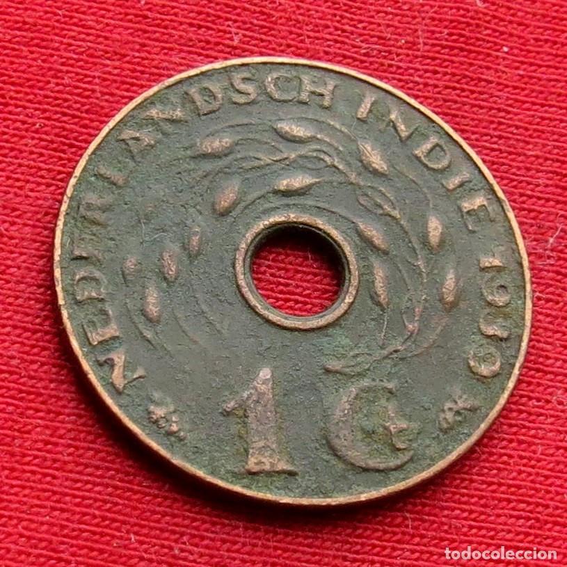Monedas antiguas de Asia: Indias Holandesas Orientales Neerlandesas 1 cent 1939 #2