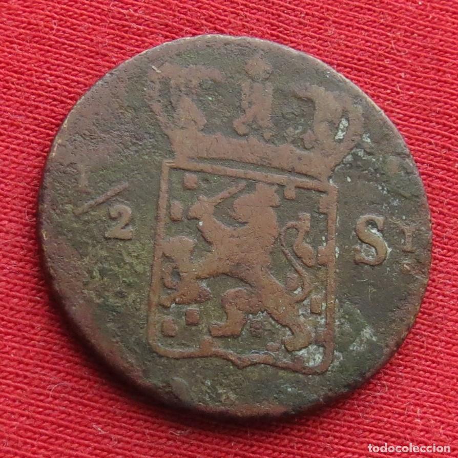 Monedas antiguas de Asia: Indias Holandesas Orientales Neerlandesas 1/2 stuiver 1826