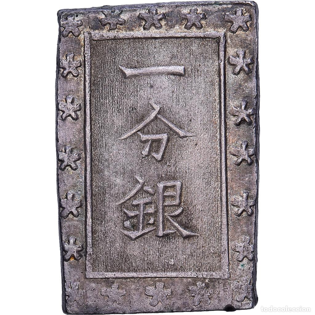 Monedas antiguas de Asia: [#1203523] Jap&oacute;n, Bu, Ichibu, 1837-1854, Edo, Plata, MBC